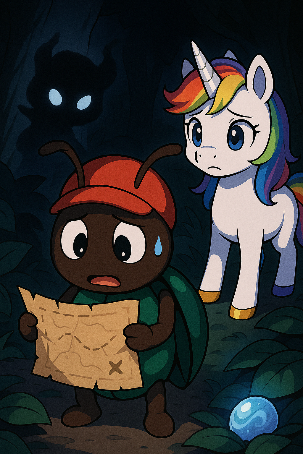 Story illustration 3 for Buzz and the Moon Stone Adventure