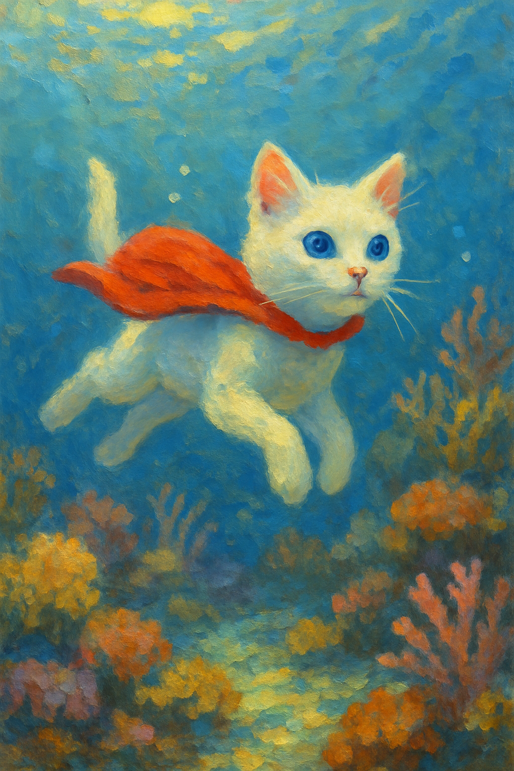 Illustration from Luna's Underwater Adventure