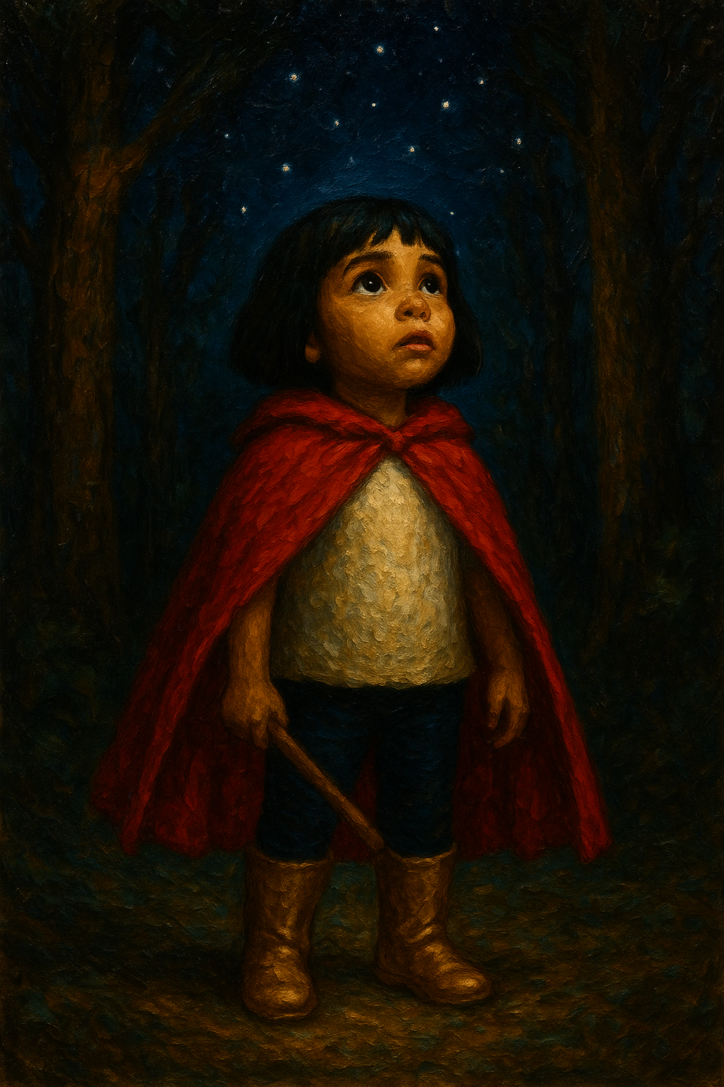 Illustration from Amara's Star Adventure