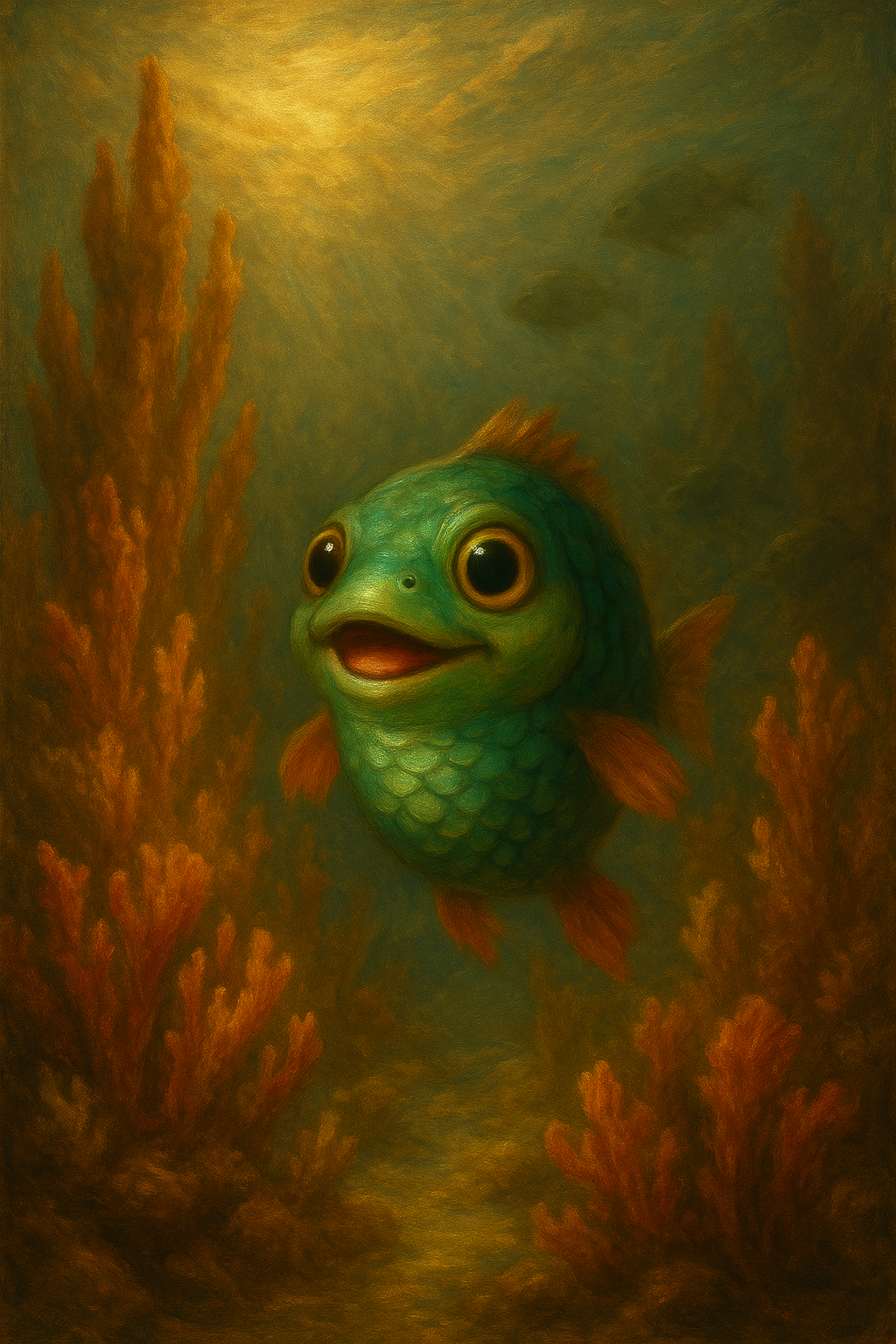Illustration from Bubbles and the Glowing Lantern Adventure