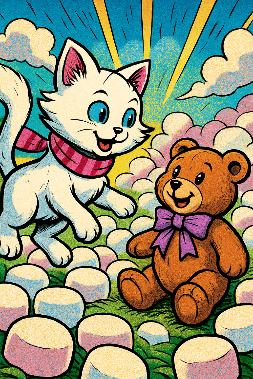 Story illustration 2 for Luna's Candy Land Quest