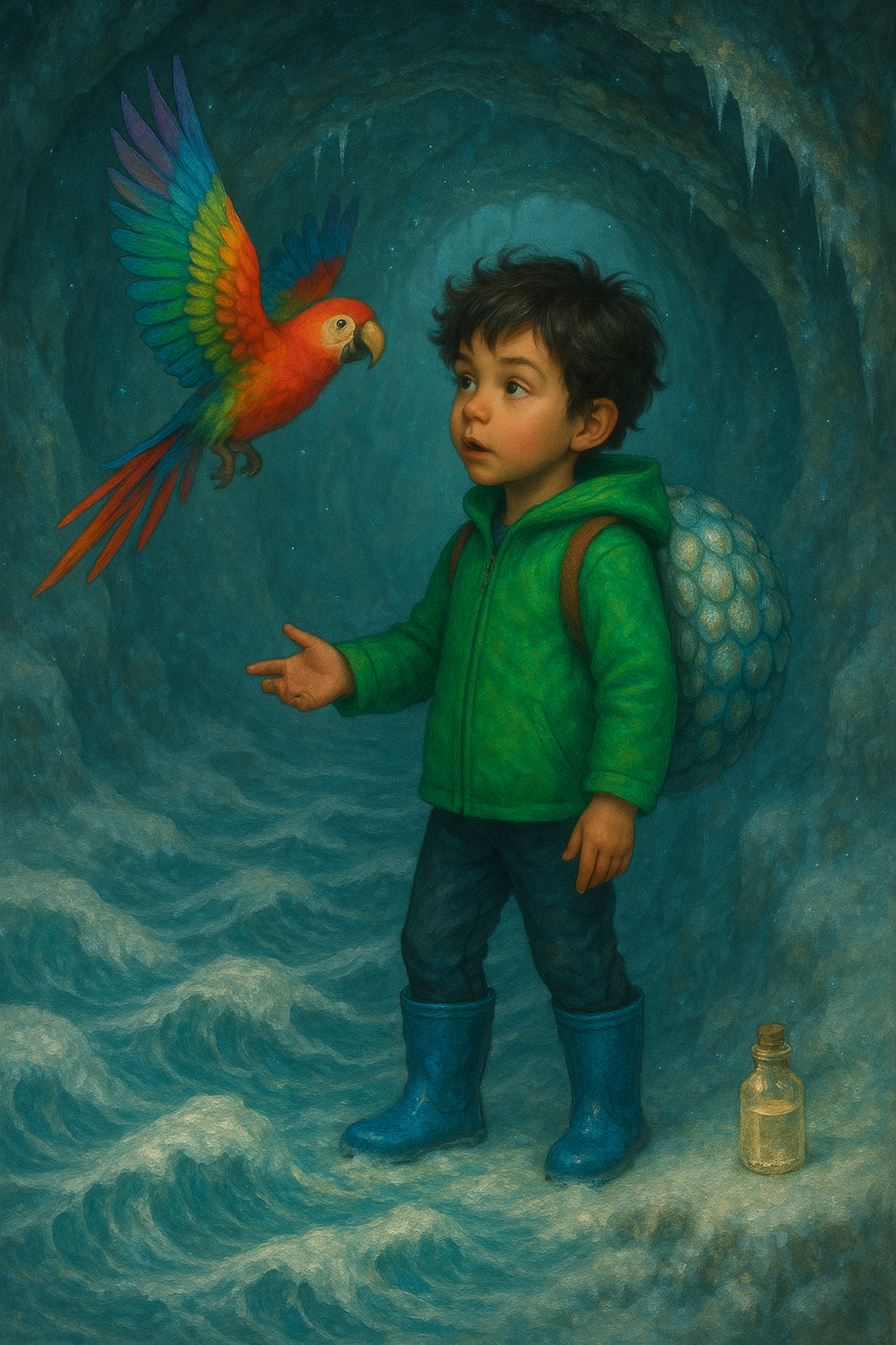 Story illustration 2 for Theo's Arctic Adventure