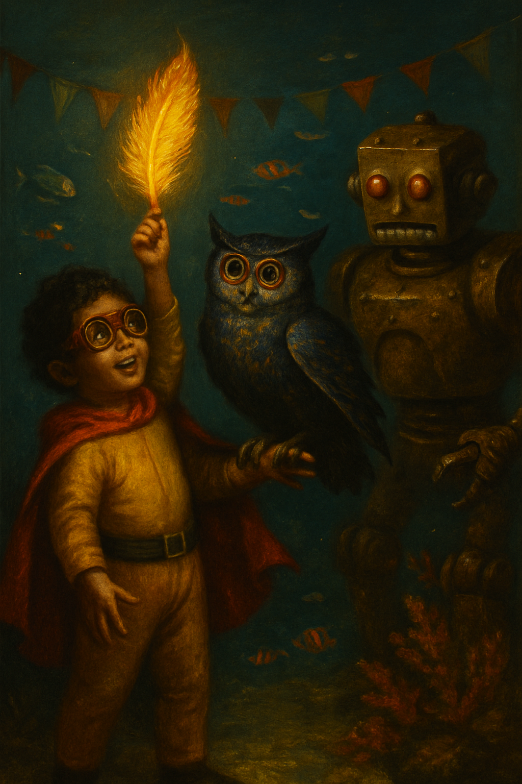 Story illustration 4 for Aquatic Adventures of Captain Splash