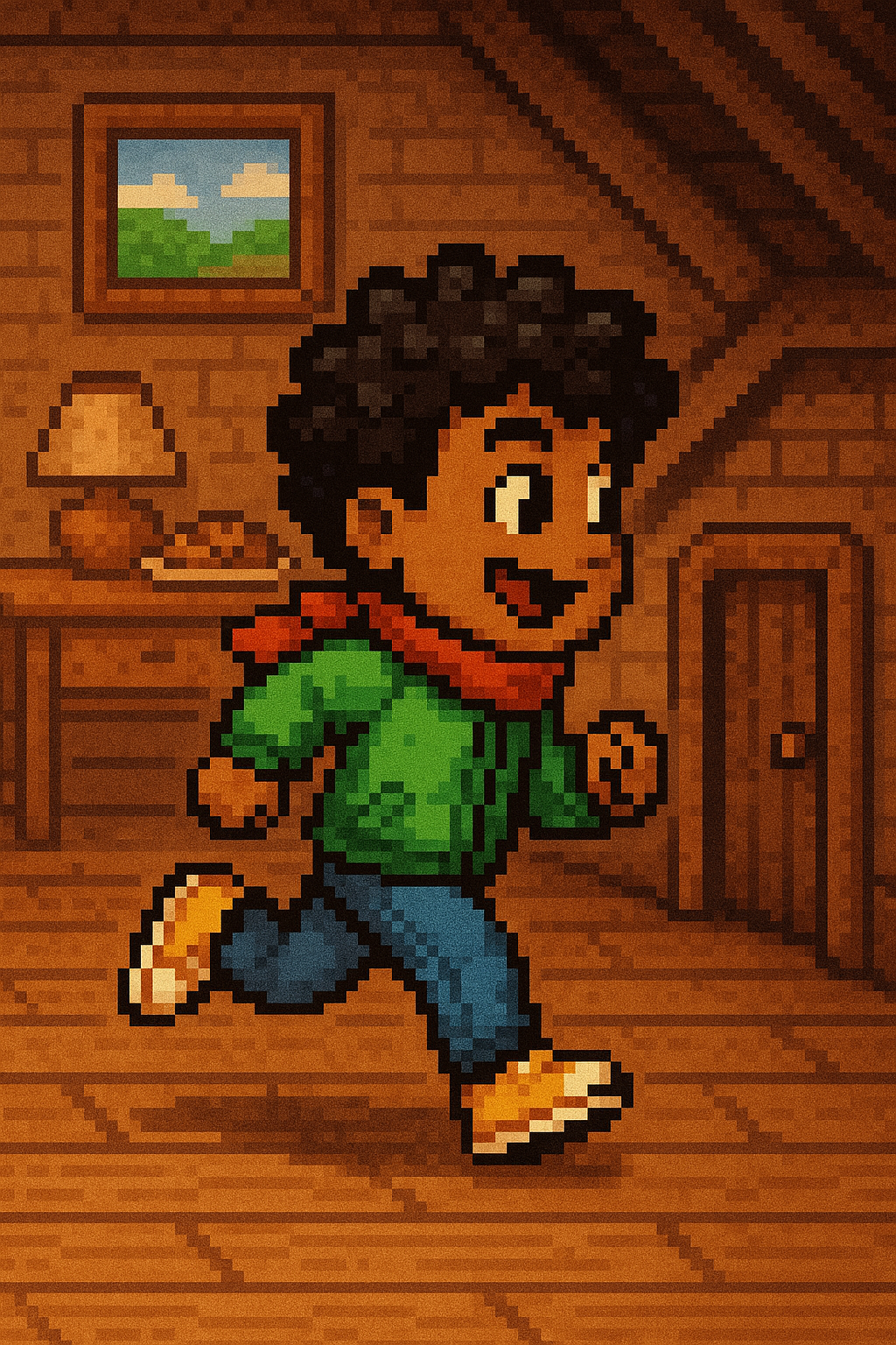 Illustration from Sam and the Golden Key Adventure
