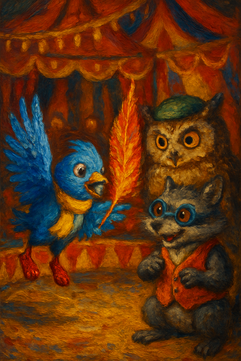 Story illustration 3 for Pip's Circus Adventure