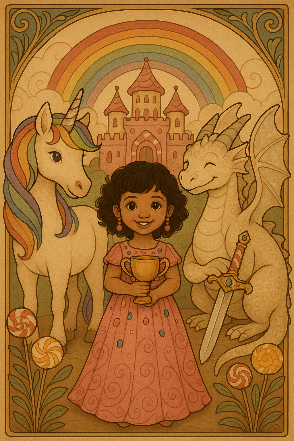 Story illustration 4 for Princess Lily and the Talent Show Surprise