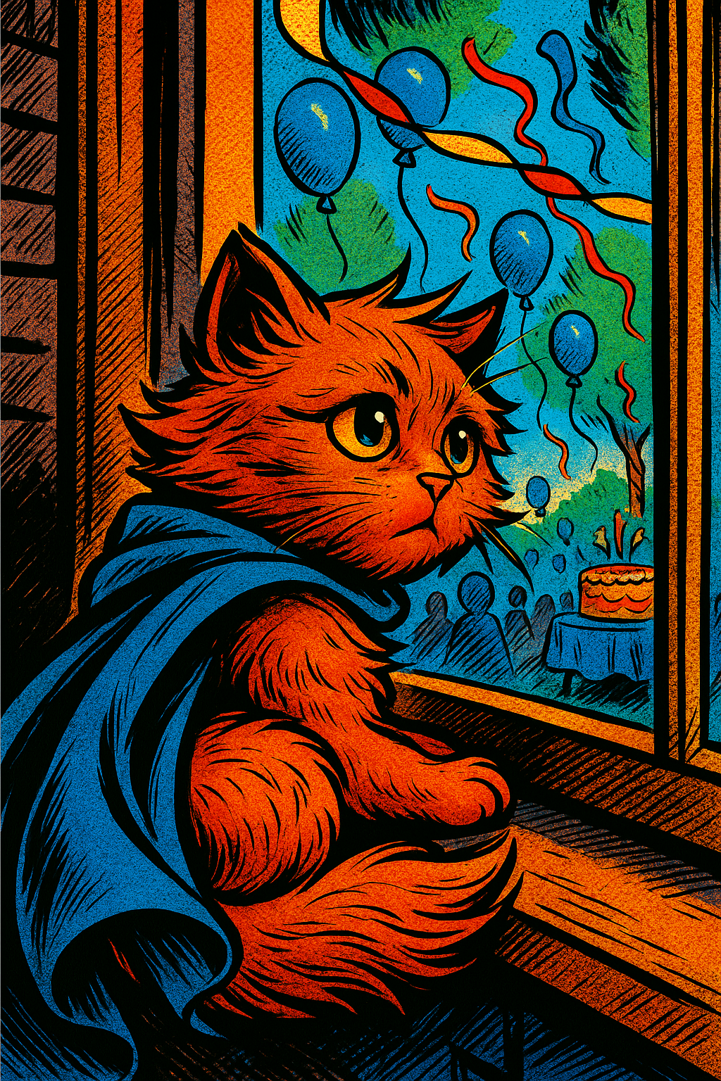Illustration from Luna's Sparkling Treasure Hunt