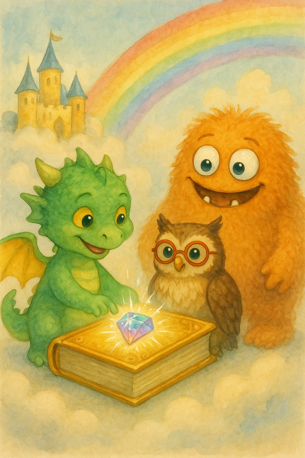 Story illustration 4 for Dragon's Rainbow Adventure