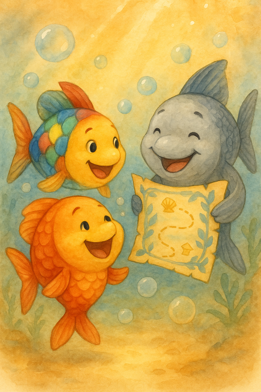 Story illustration 4 for Bubbles and the Map of Wonders