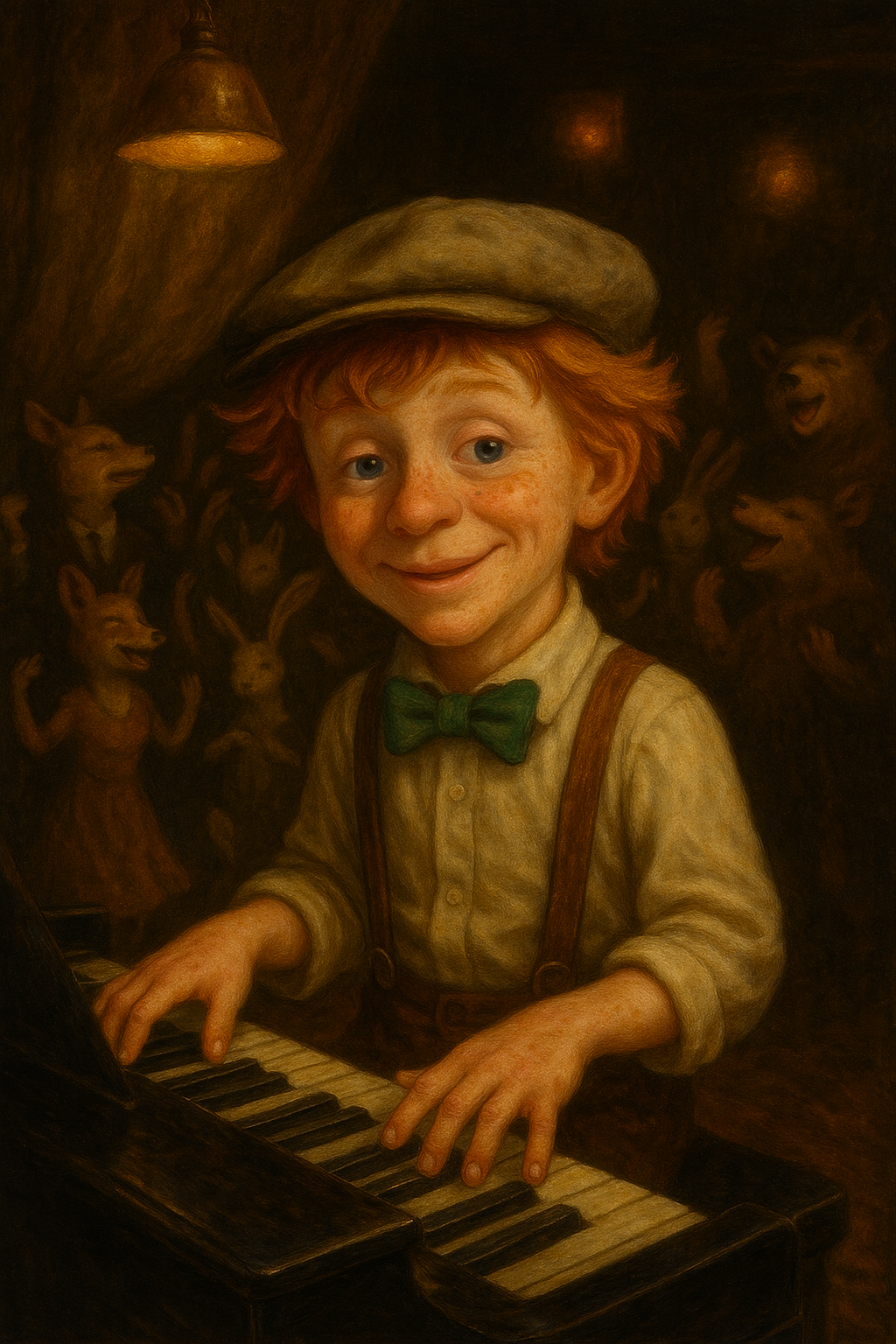 Illustration from Tommy Two Tone and the Jazzy Serenade