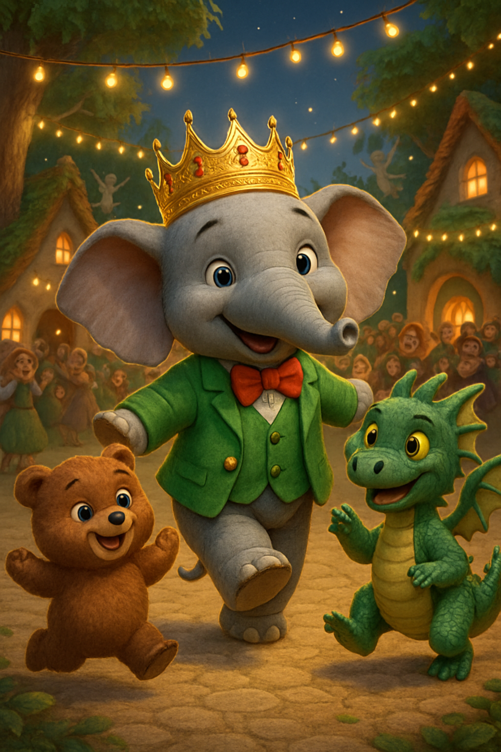 Story illustration 4 for Frank's Fairy Village Adventure