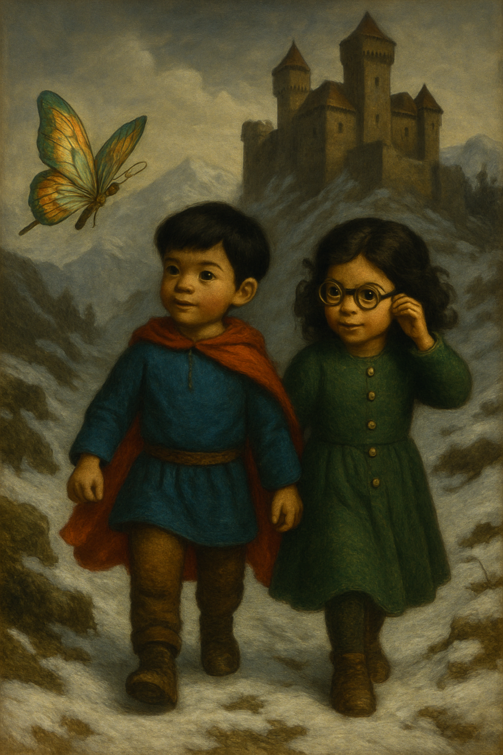 Story illustration 2 for Yuki and Priya's Enchanted Adventure