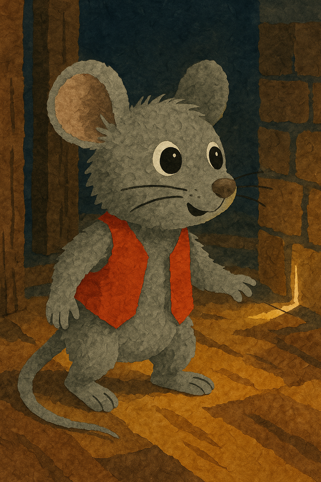 Illustration from Whiskers and the Enchanted Key